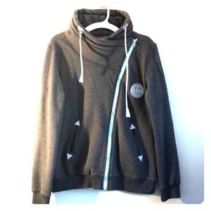 She Shreds zip up sweatshirt